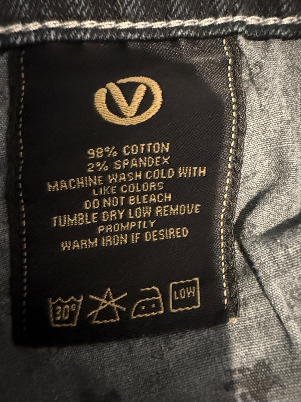 Vigoss Black Washed Slim Straight Ankle Jeans - Picture 4 of 5